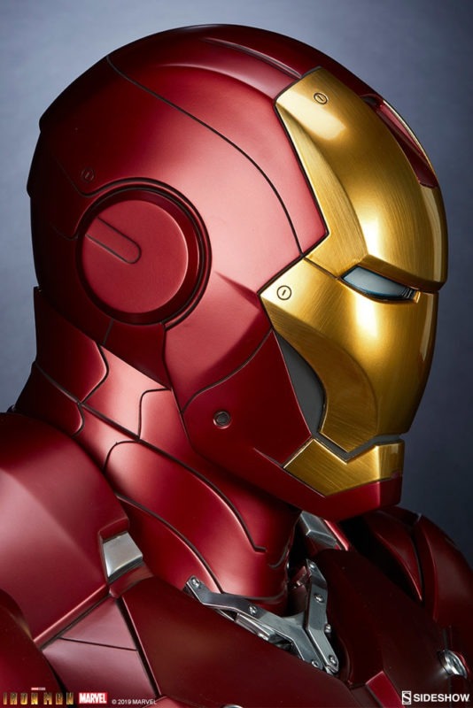 Iron Man - Mark III Life-Size Bust - Toy Nerds